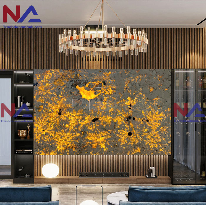 Tranh đá xuyên sáng TDTC003 | Dáng ngang