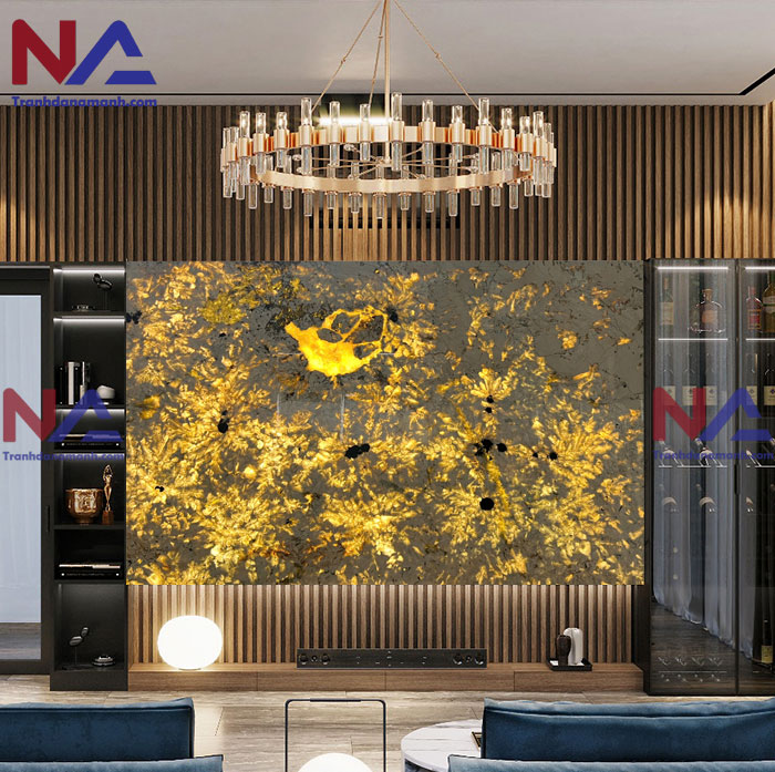 Tranh đá xuyên sáng TDTC003 | Dáng ngang