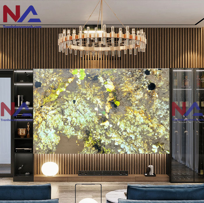 Tranh đá xuyên sáng TDTC004 | Dáng ngang