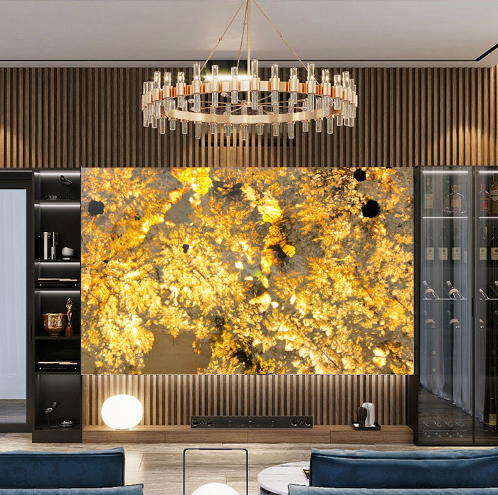 Tranh đá xuyên sáng TDTC004 | Dáng ngang