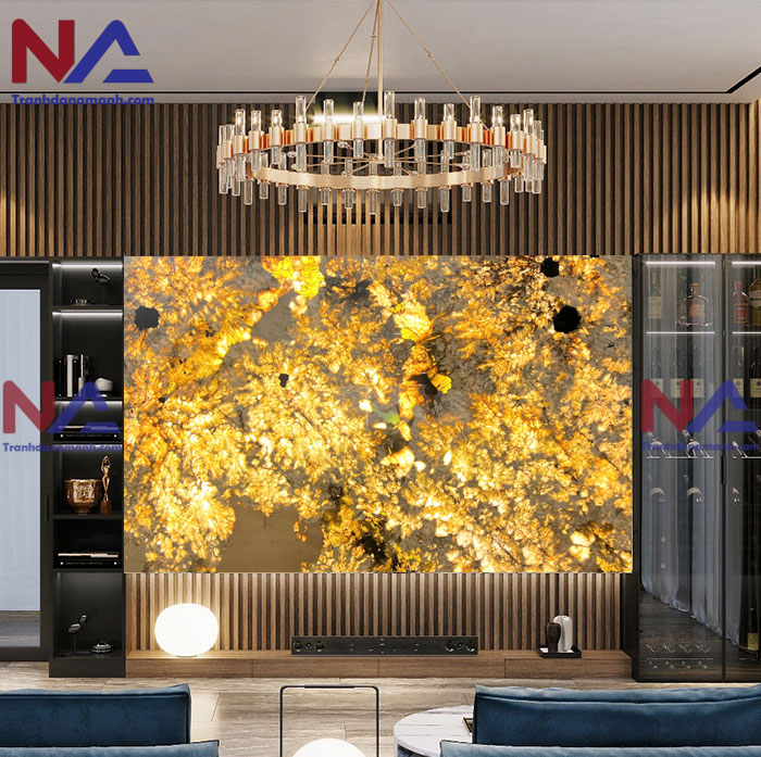 Tranh đá xuyên sáng TDTC004 | Dáng ngang