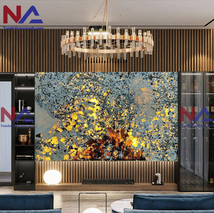 Tranh đá xuyên sáng TDTC005 | Dáng ngang