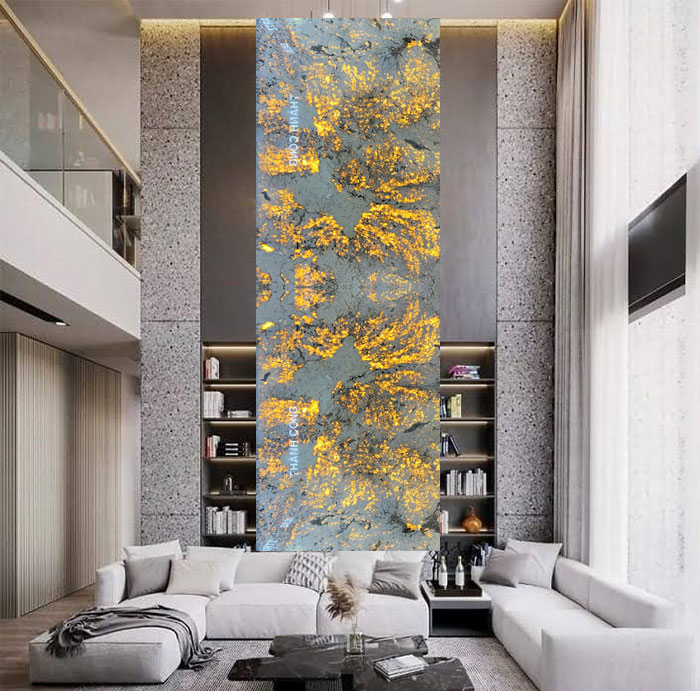 Tranh đá xuyên sáng thông tầng TTTC-001