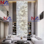 Tranh đá xuyên sáng thông tầng TTTC-001