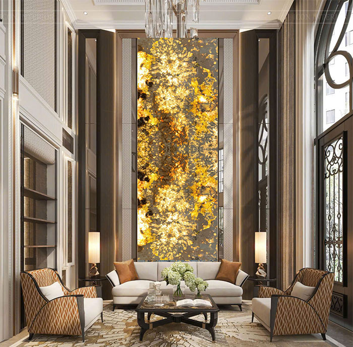 Tranh đá xuyên sáng thông tầng TTTC-002