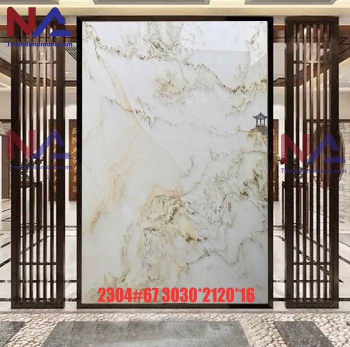 Tranh đá sơn thủy STVT-001 | Dáng đứng