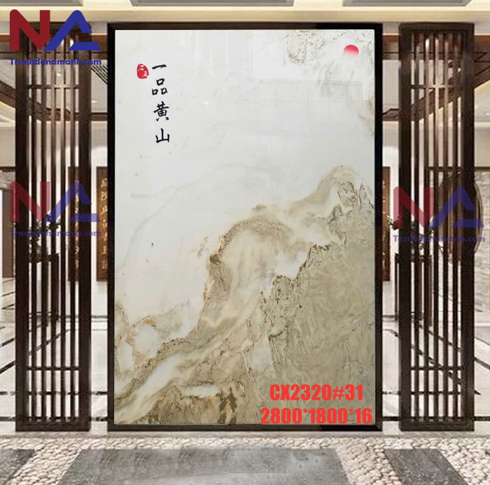 Tranh đá sơn thủy STVT-003 | Dáng đứng