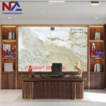 Tranh đá sơn thủy tự nhiên STVT-004 | dáng ngang