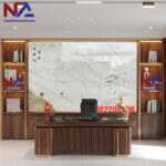 Tranh đá sơn thủy tự nhiên STVT-006 | dáng ngang