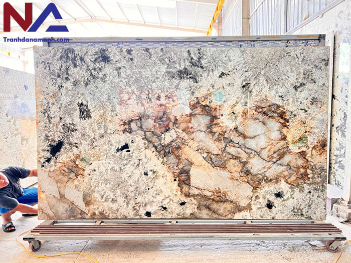 Tranh đá thông tầng TTTC-004 | ghép 4 tấm đối xứng