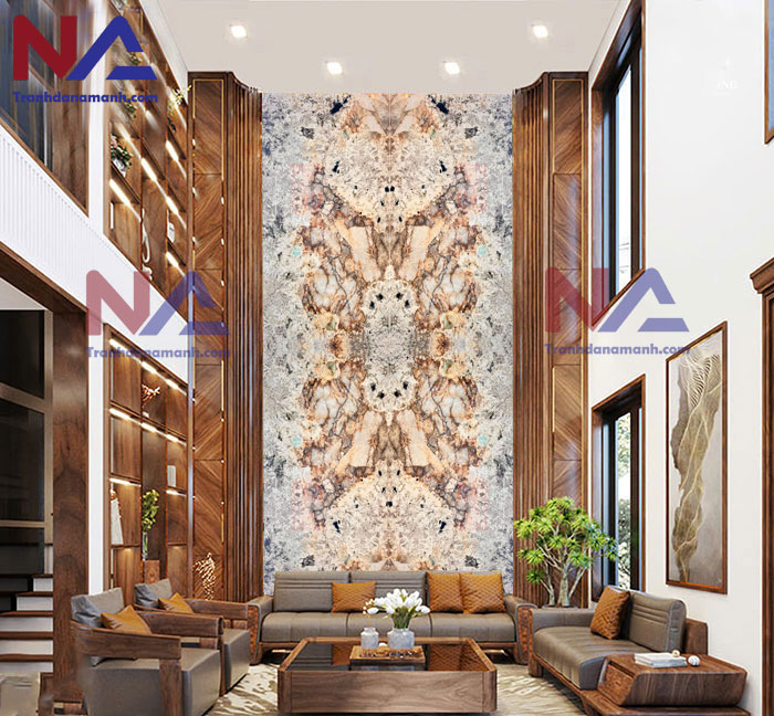 Tranh đá thông tầng TTTC-004 | ghép 4 tấm đối xứng