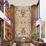 Tranh đá thông tầng TTTC-005 | ghép 4 tấm đối xứng