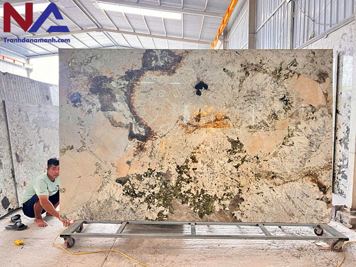 Tranh đá thông tầng TTTC-005 | ghép 4 tấm đối xứng