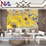 Tranh đá Alpinus xuyên sáng NA-VT03 | dáng ngang