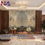 Tranh đá đối xứng xuyên sáng DX-TC01