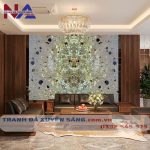 Tranh đá đối xứng xuyên sáng DX-TC02