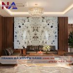 Tranh đá đối xứng xuyên sáng DX-TC02