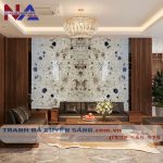 Tranh đá đối xứng xuyên sáng DX-TC02