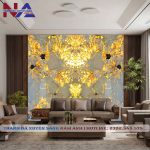 Tranh đá đối xứng xuyên sáng DX-TC04