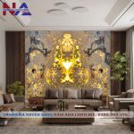 Tranh đá đối xứng xuyên sáng DX-TC05