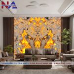 Tranh đá đối xứng xuyên sáng DX-TC06