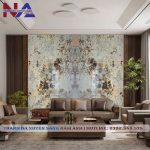 Tranh đá đối xứng xuyên sáng DX-TC08