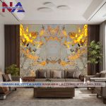 Tranh đá đối xứng xuyên sáng DX-TC12A