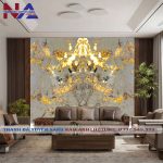 Tranh đá đối xứng xuyên sáng DX-TC12A