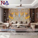 Tranh đá đối xứng xuyên sáng DX-TC15