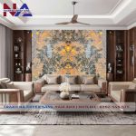 Tranh đá đối xứng xuyên sáng DX-TC17