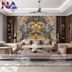 Tranh đá đối xứng xuyên sáng DX-TC17