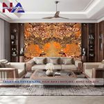 Tranh đá đối xứng xuyên sáng DX-VT01