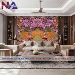 Tranh đá đối xứng xuyên sáng DX-VT01