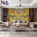 Tranh đá đối xứng xuyên sáng DX-TC14