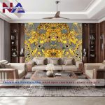 Tranh đá đối xứng xuyên sáng DX-TC14