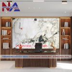 Tranh đá sơn thủy xuyên sáng tự nhiên ST-VT06A