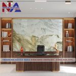 Tranh đá sơn thủy xuyên sáng tự nhiên ST-VT08