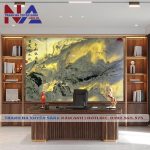 Tranh đá sơn thủy tự nhiên ST-VT11 cao cấp