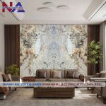 Tranh đá thạch anh đối xứng DX-TC10