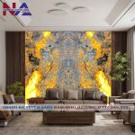 Tranh đá thạch anh đối xứng DX-TC10