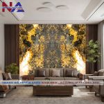 Tranh đá thạch anh đối xứng DX-TC10