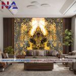 Tranh đá thạch anh đối xứng DX-TC10