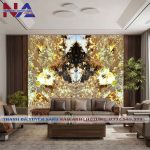 Tranh đá thạch anh đối xứng DX-TC11