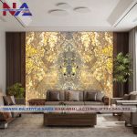 Tranh đá thạch anh đối xứng DX-TC12