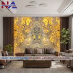 Tranh đá thạch anh đối xứng DX-TC12