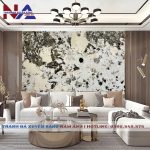 Tranh đá thạch anh xuyên sáng NA-TC17 | Dáng ngang