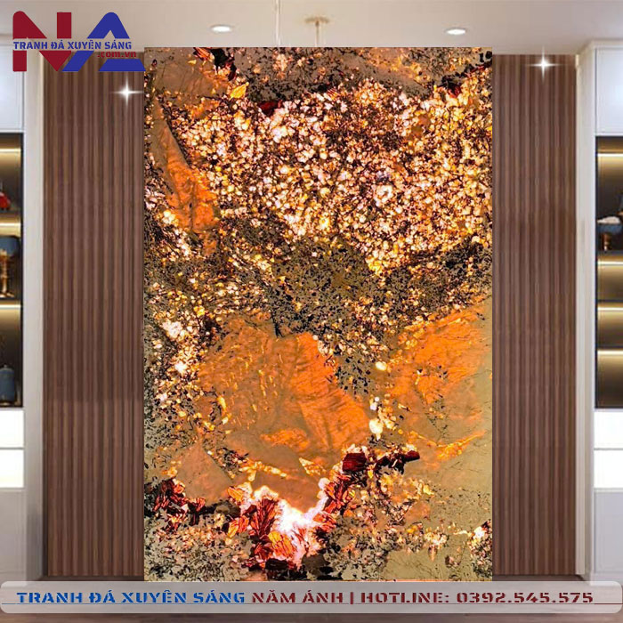 Tranh đá thạch anh xuyên sáng NA-VT01