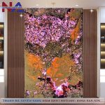 Tranh đá thạch anh xuyên sáng NA-VT01