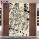 Tranh đá thạch anh xuyên sáng NA-VT04 | dáng ngang