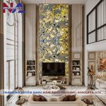 Tranh đá thông tầng xuyên sáng TT-TC01 | ghép 2 tấm